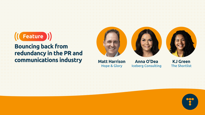 Bouncing back from redundancy in the PR and communications industry