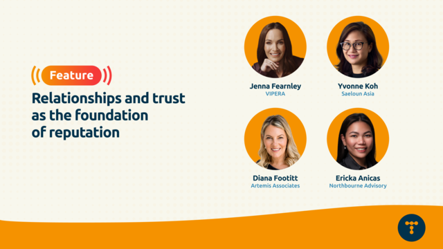 Relationships and trust as the foundation of reputation