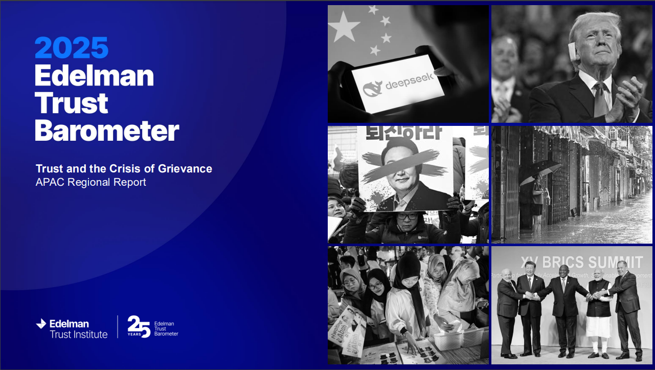 Study Highlight: The 2025 Edelman Trust Barometer for Asia Pacific
