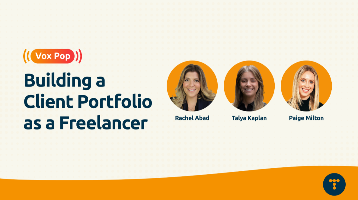 Telum Vox Pop: Building a Client Portfolio as a Freelancer
