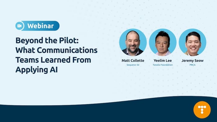 Beyond the Pilot: What communications teams learned from applying AI