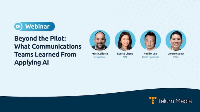 Beyond the Pilot: What communications teams learned from applying AI