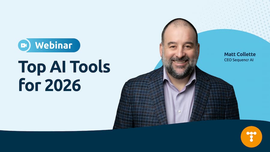 Webinar: Top AI tools for 2026