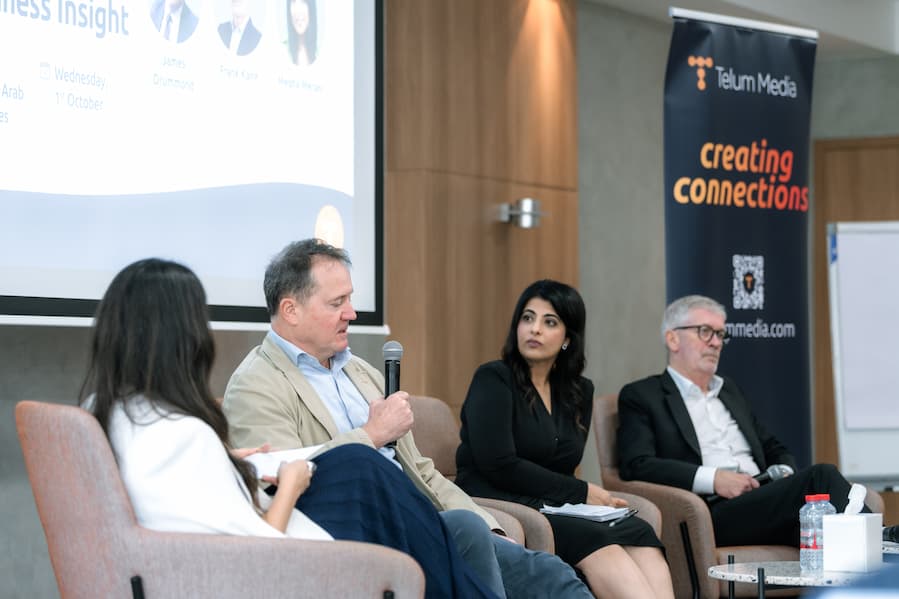 James Drummond speaking at Telum Talks To AGBI