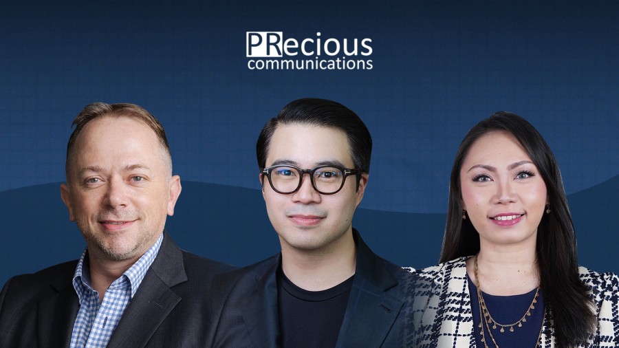 Pictured from left to right: Founder and Group CEO, Lars Voedisch, Paolo Alba, and Hannah Kiwahko)