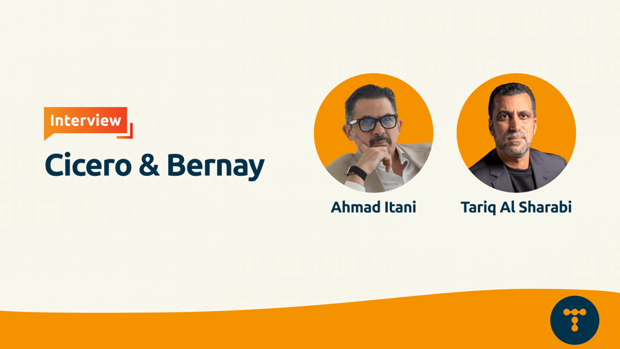 Interview: Ahmad Itani and Tariq Al Sharabi from Cicero & Bernay