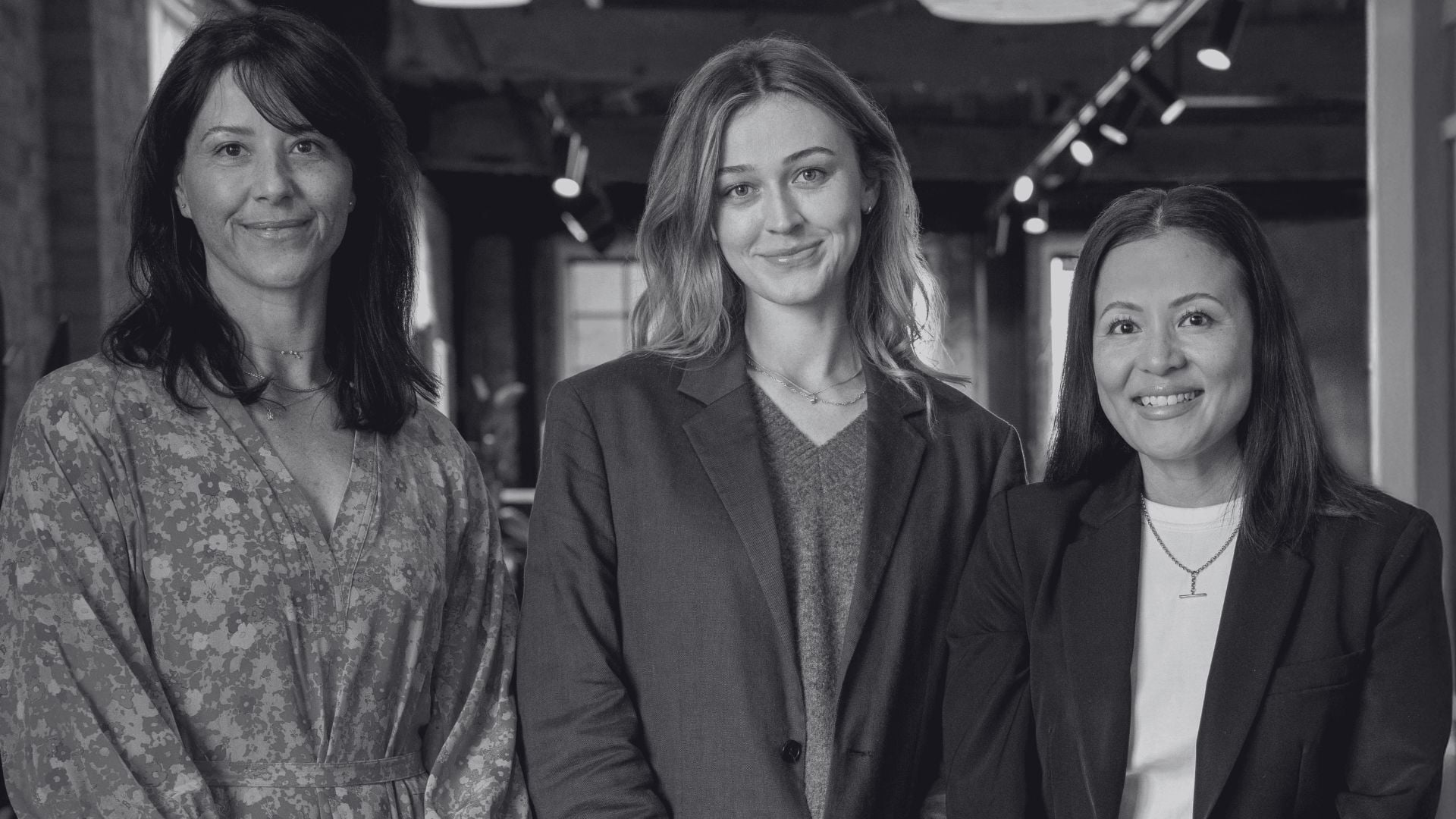 Katie Walton, Paige Corrin, and Joanna James