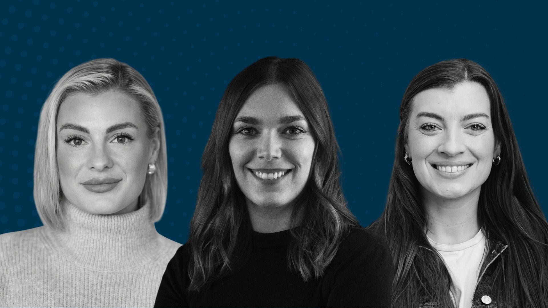 Maxine Reed, Elizabeth O’Leary, and Olivia Muir