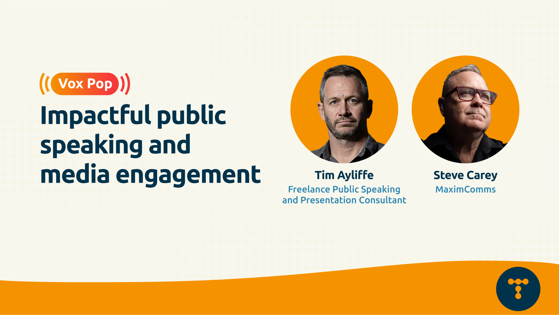 Impactful public speaking vox pop