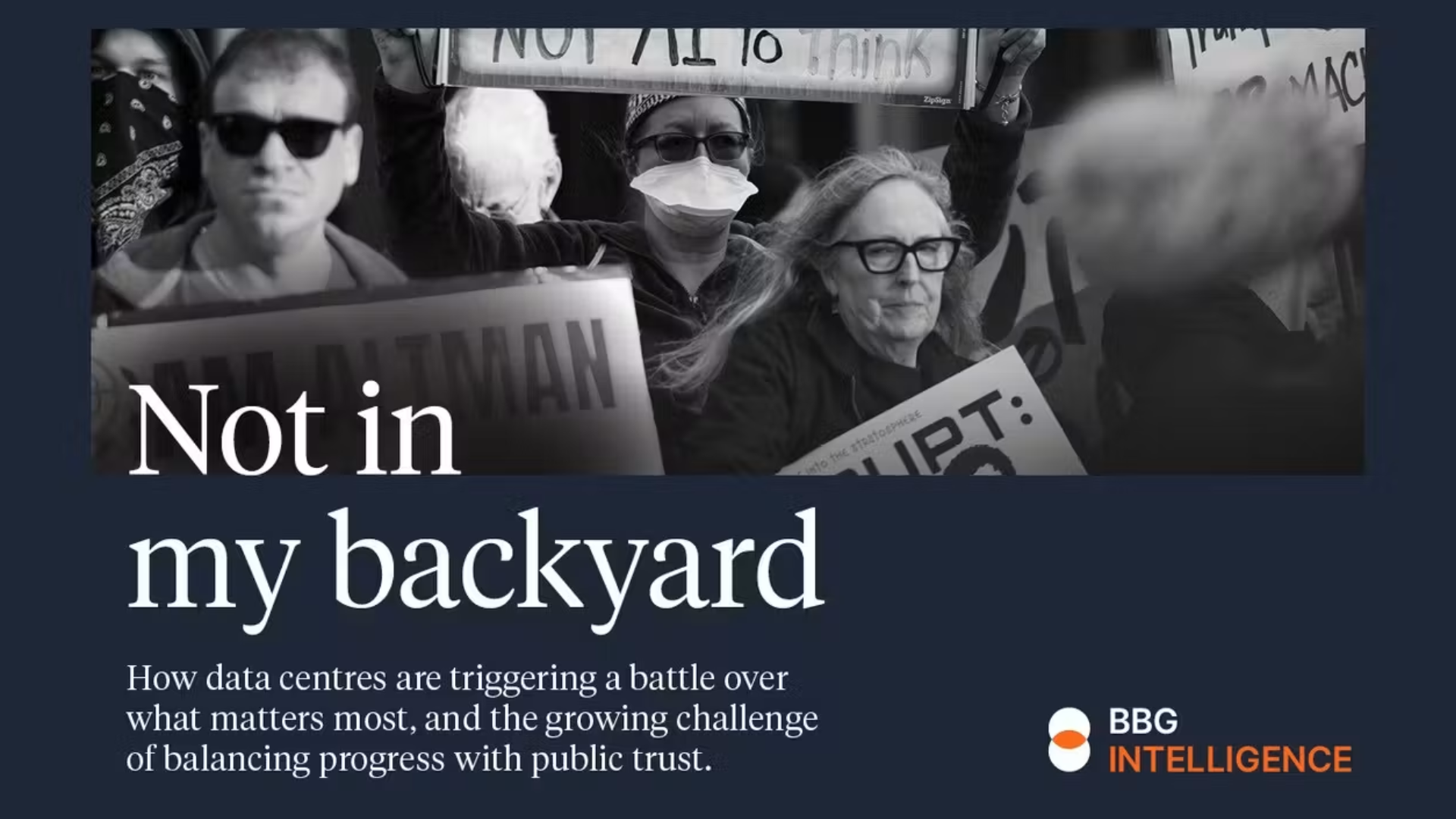 BBG Intelligence: not in my backyard
