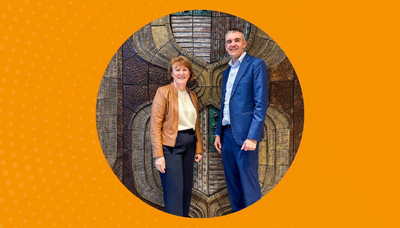 Sue Hardman and Chris Hall